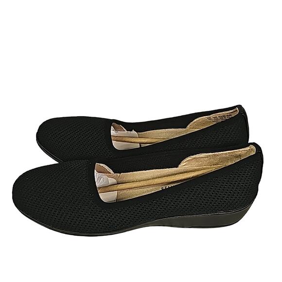 LifeStride Indy Loafers Effortless Black Slip On Comfort Flats Womens Size 8 NEW - Picture 4 of 12